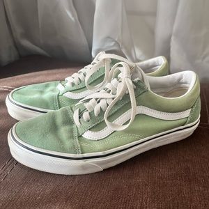 Vans Old Skool Shale Green/True White